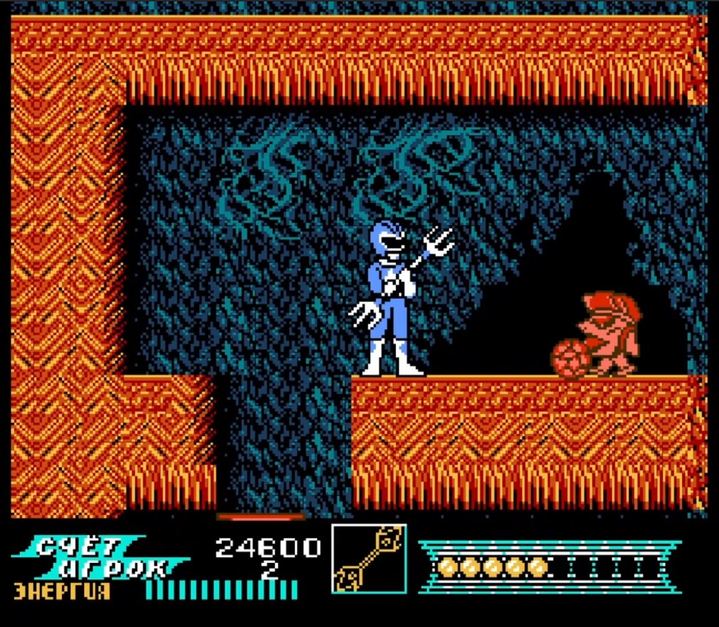 Kyouryuu Sentai Zyuranger - геймплей игры Dendy\NES